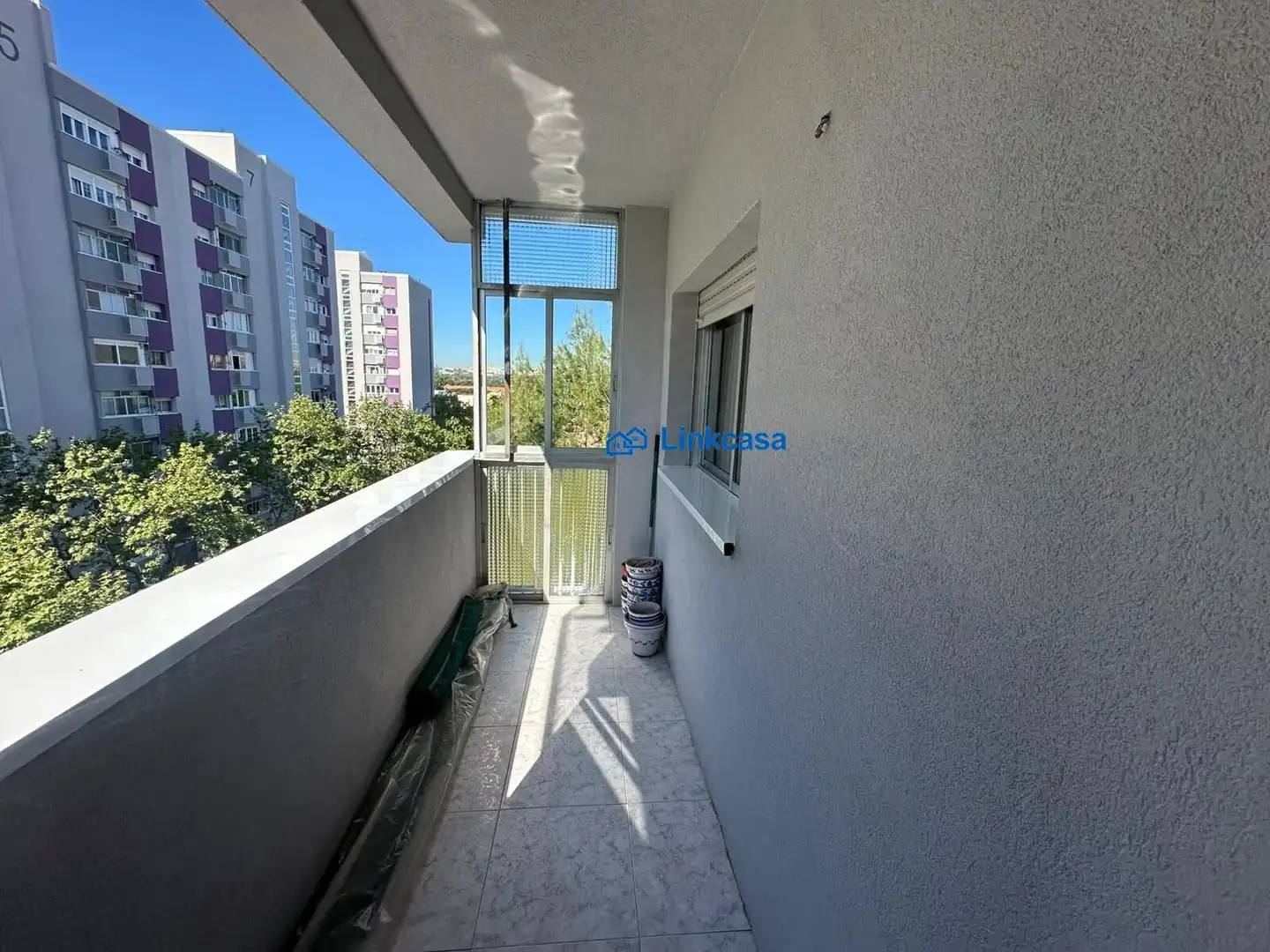 Balcony of Flat for sale in  Madrid Capital  with Heating and Terrace