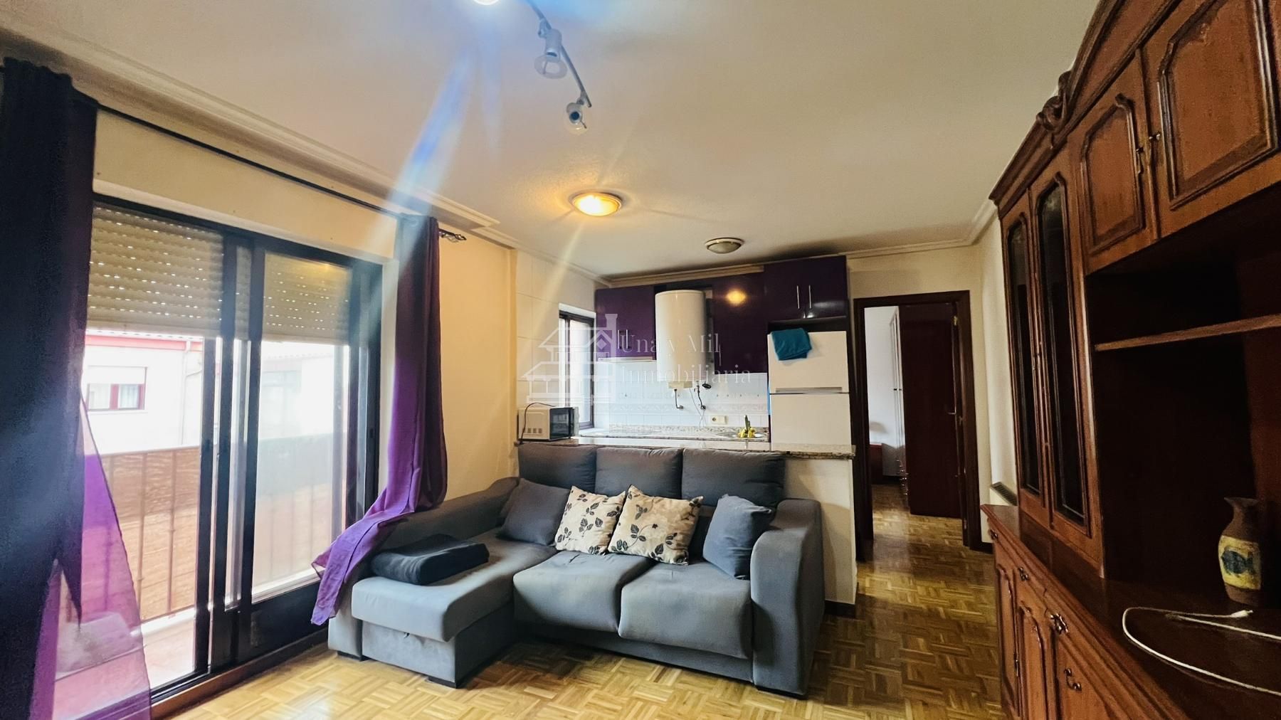 Vista exterior de Apartament en venda en Villamayor amb Calefacció, Parquet i Terrassa