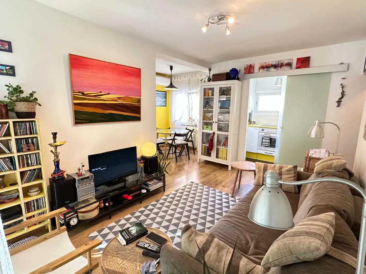 Sala de estar de Piso en venta en Madrid con Aire acondicionado, Calefacción y Parquet