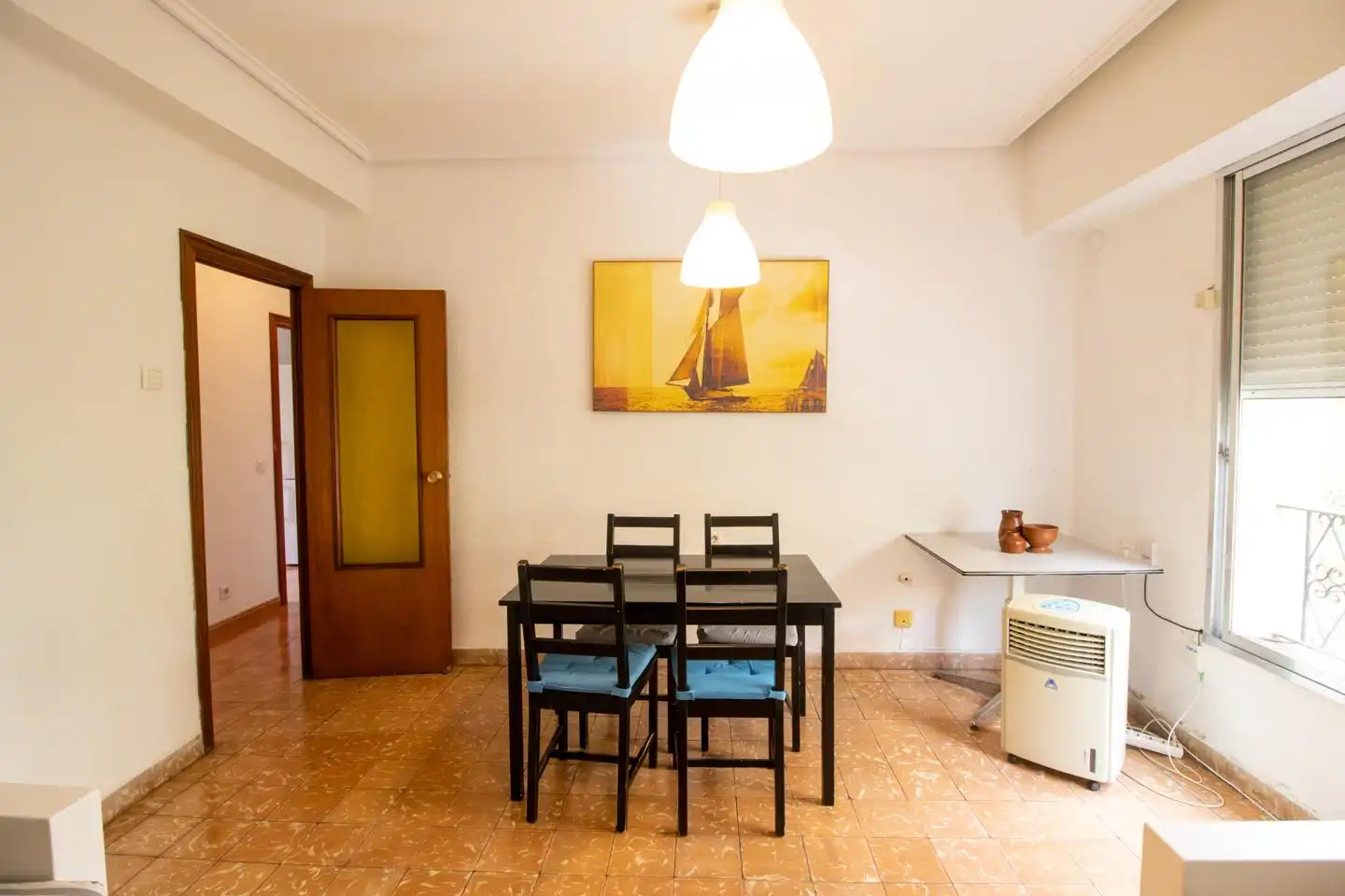 Esszimmer von Wohnung zur Miete in Valencia mit Möbliert