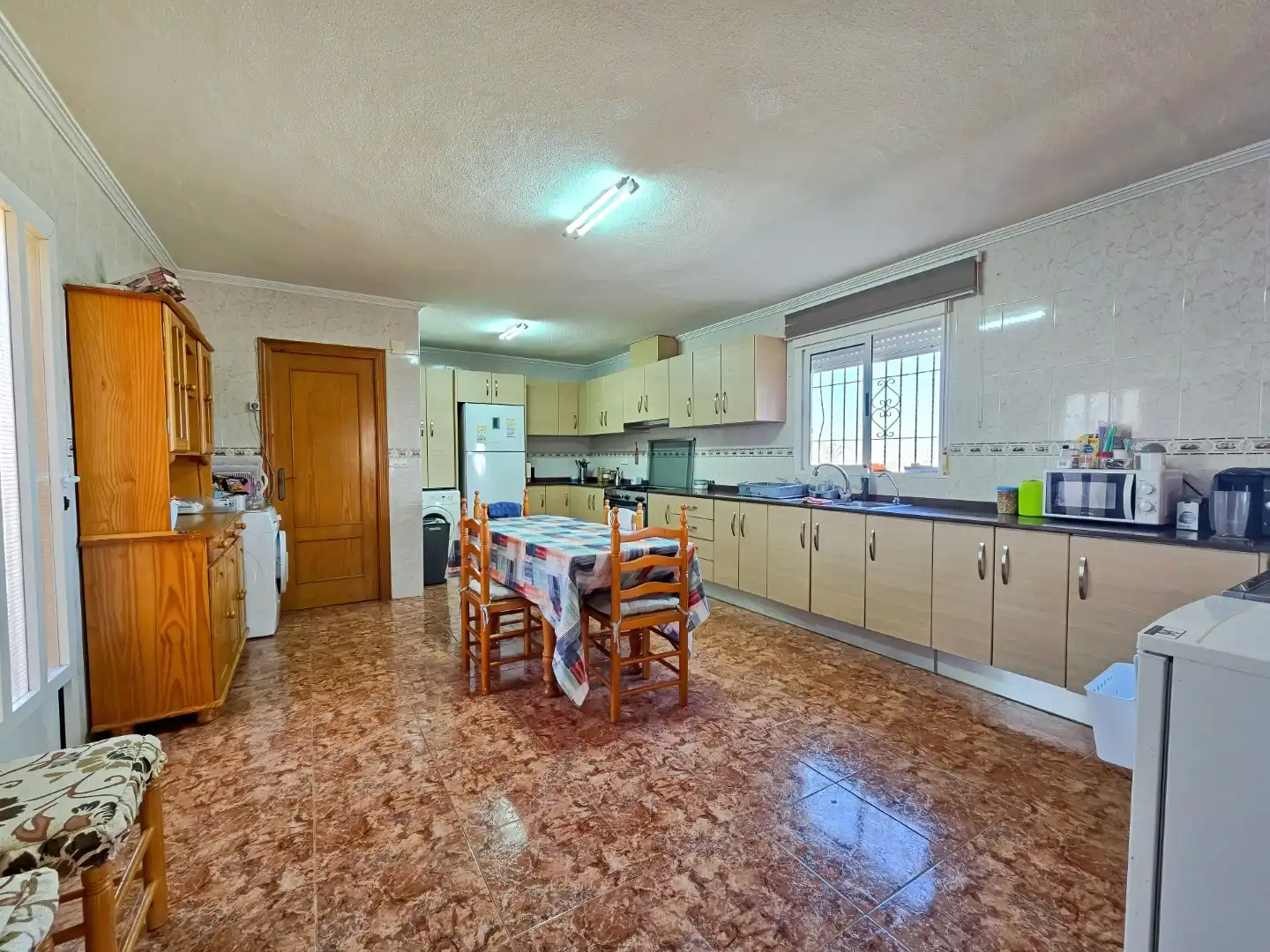 Cocina de Finca rústica en venta en Algorfa con Aire acondicionado, Calefacción y Terraza