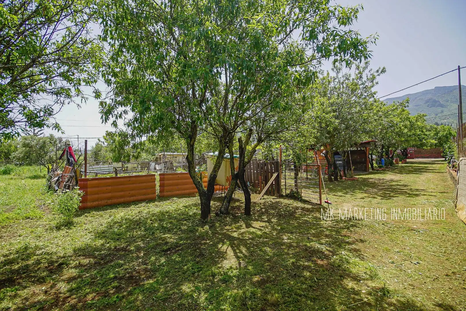 Jardí de Finca rústica en venda en Valsequillo de Gran Canaria amb Aire condicionat, Terrassa i Piscina