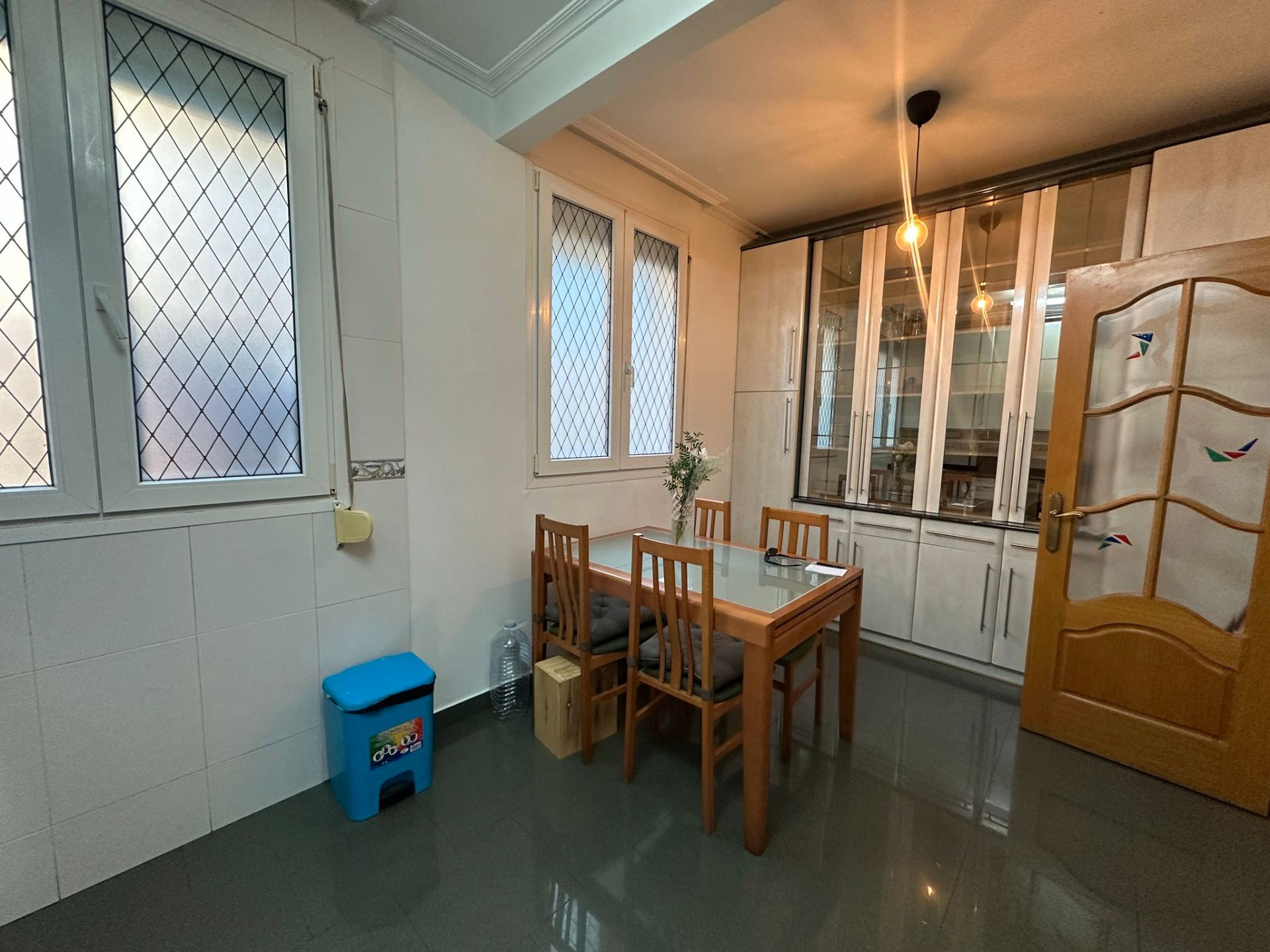 Dining room of Flat for sale in Bilbao   with Heating and Furnished