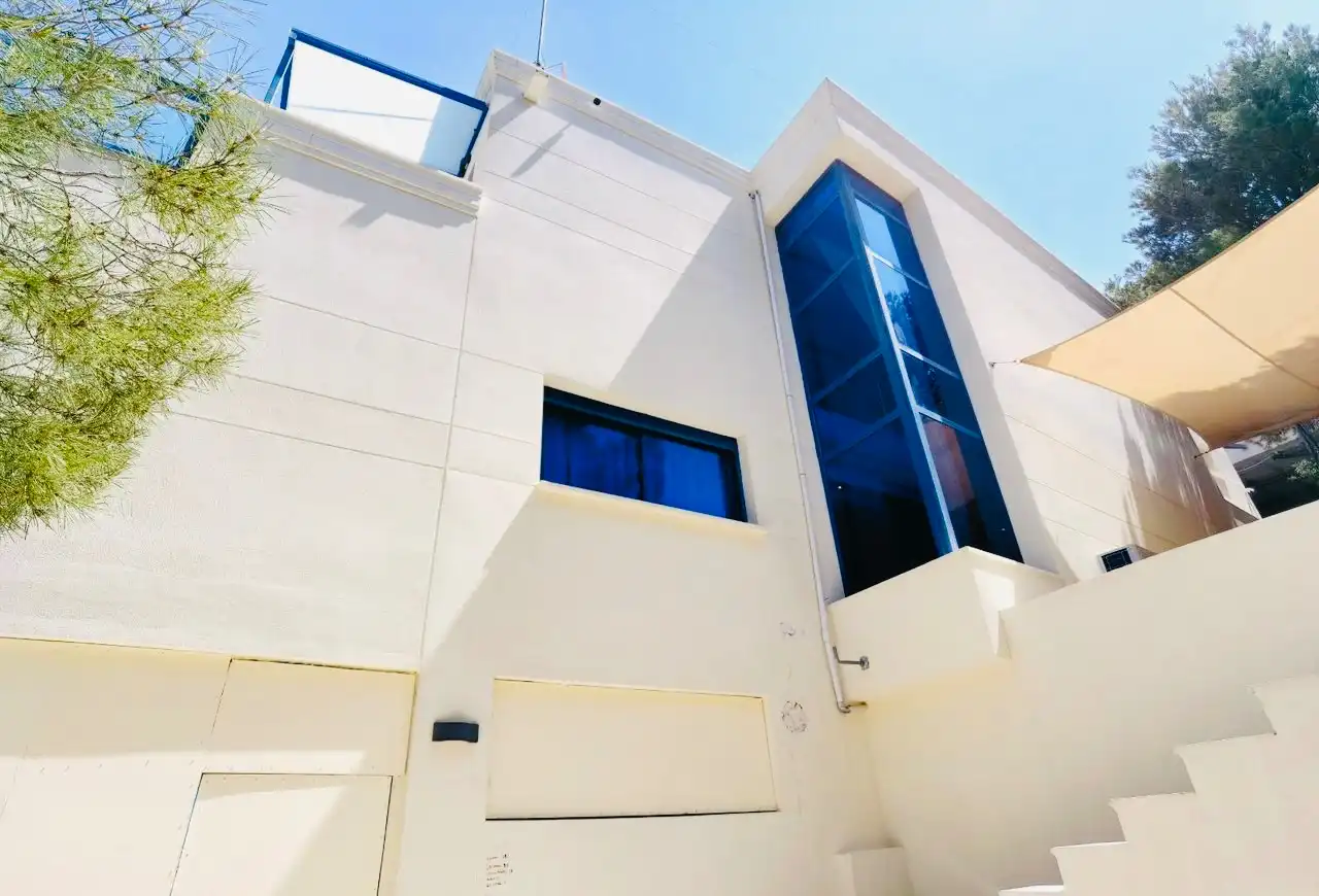 Vista exterior de Casa o chalet en venta en Altea con Aire acondicionado, Calefacción y Jardín privado