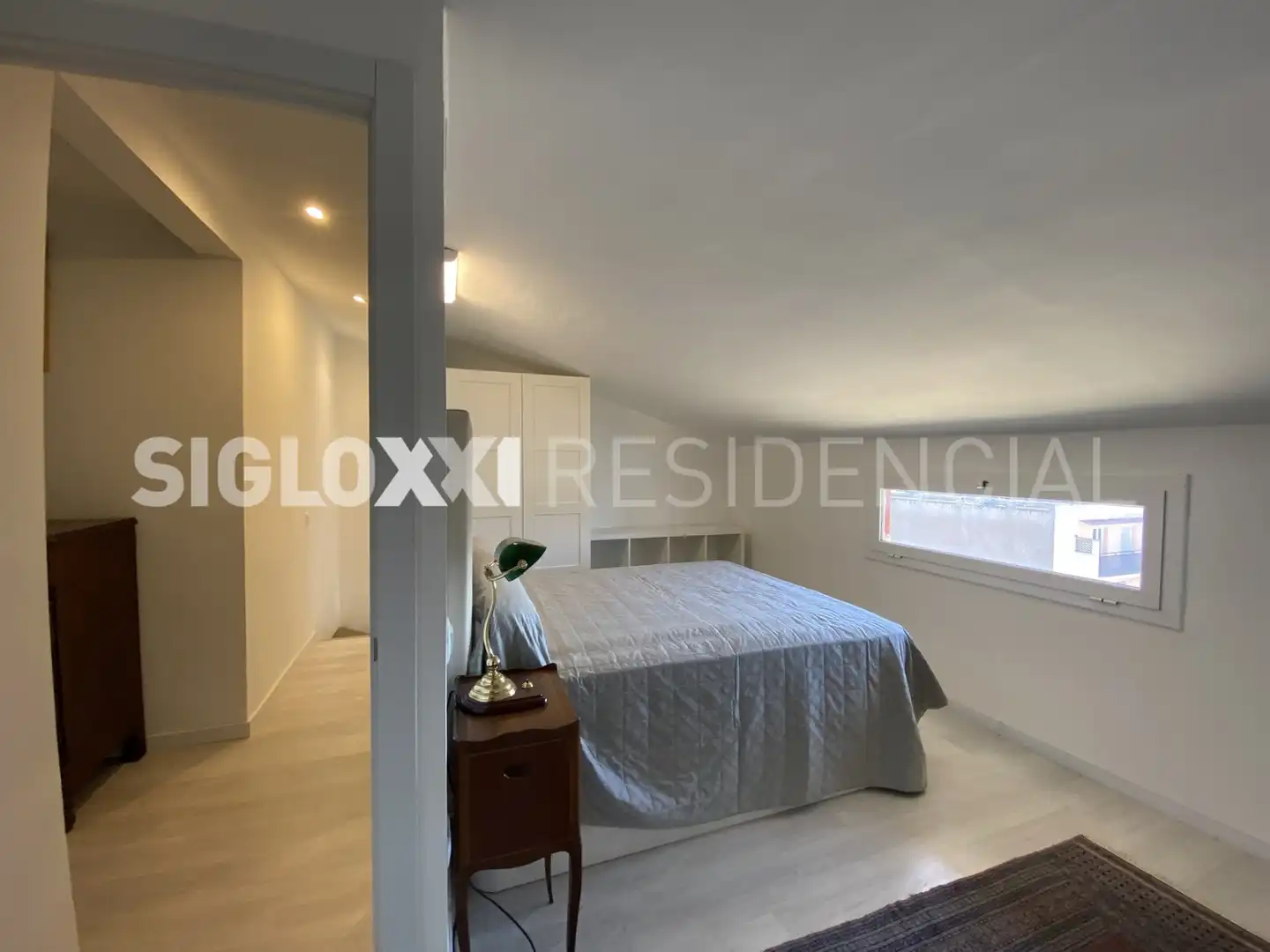 Schlafzimmer von Maisonette zum Verkauf in Barcelona mit Klimaanlage, Heizung und Möbliert