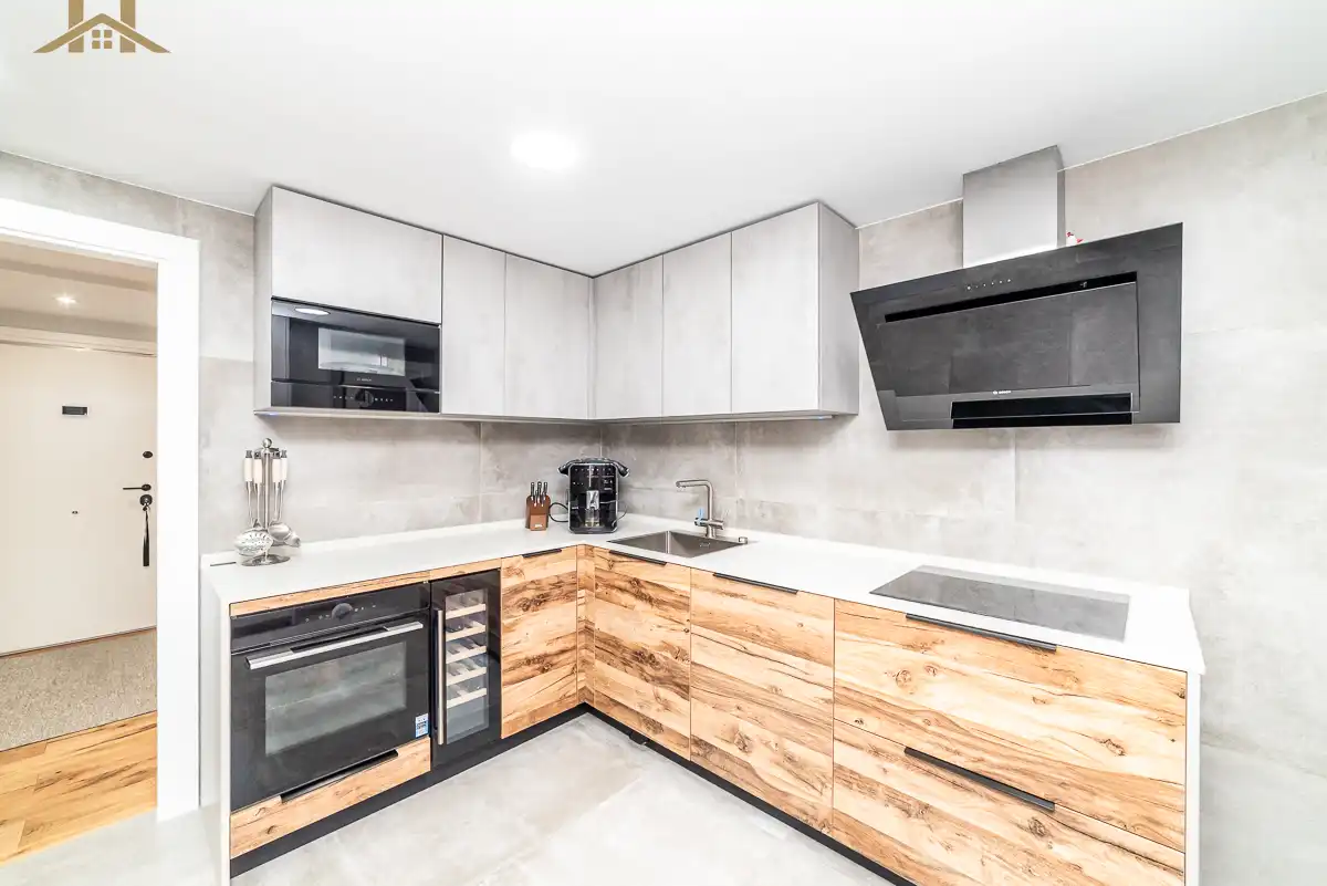 Cocina de Dúplex en venta en Leganés con Aire acondicionado, Calefacción y Jardín privado