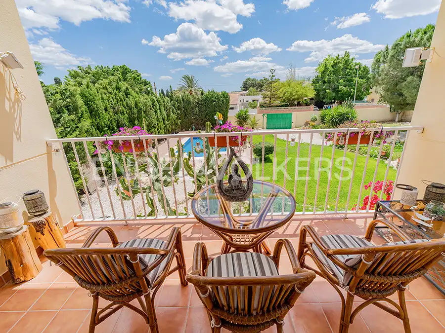 Terraza de Casa o chalet en venta en Mutxamel con Calefacción y Piscina