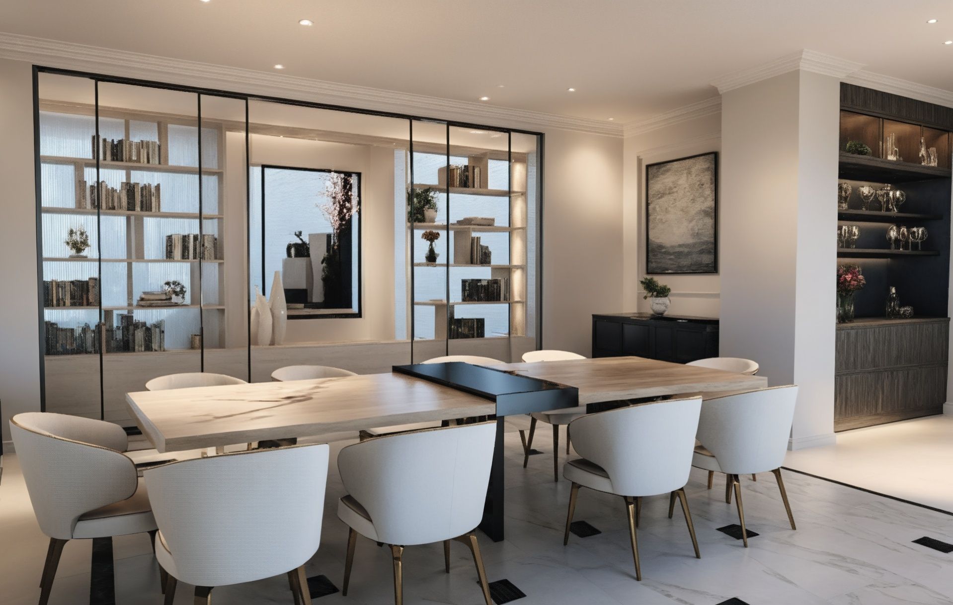 Menjador de Pis en venda en  Madrid Capital amb Aire condicionat, Calefacció i Parquet