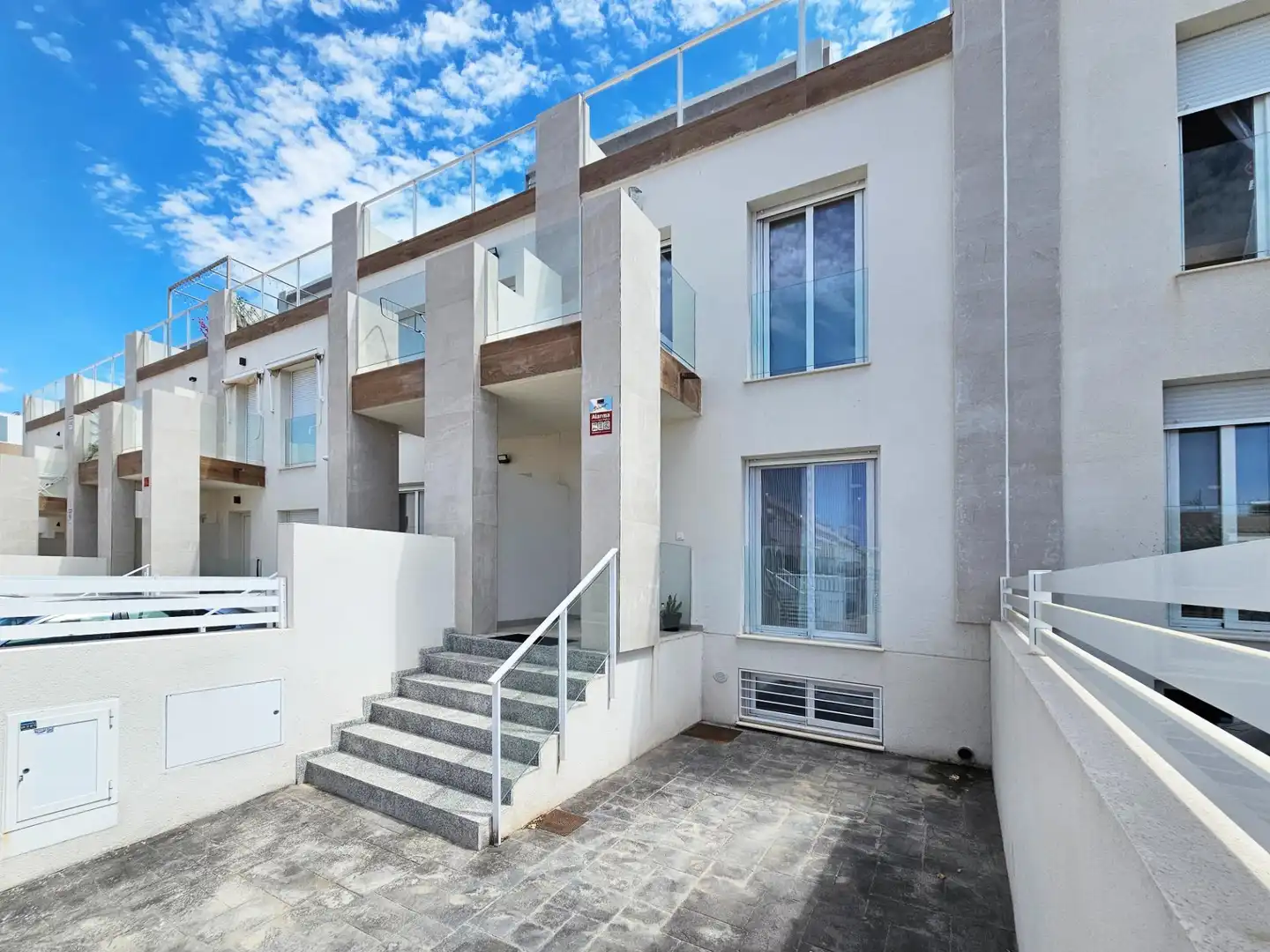 Exterior view of Houses for rent in Santa Pola  with Air Conditioner, Heating and Private garden