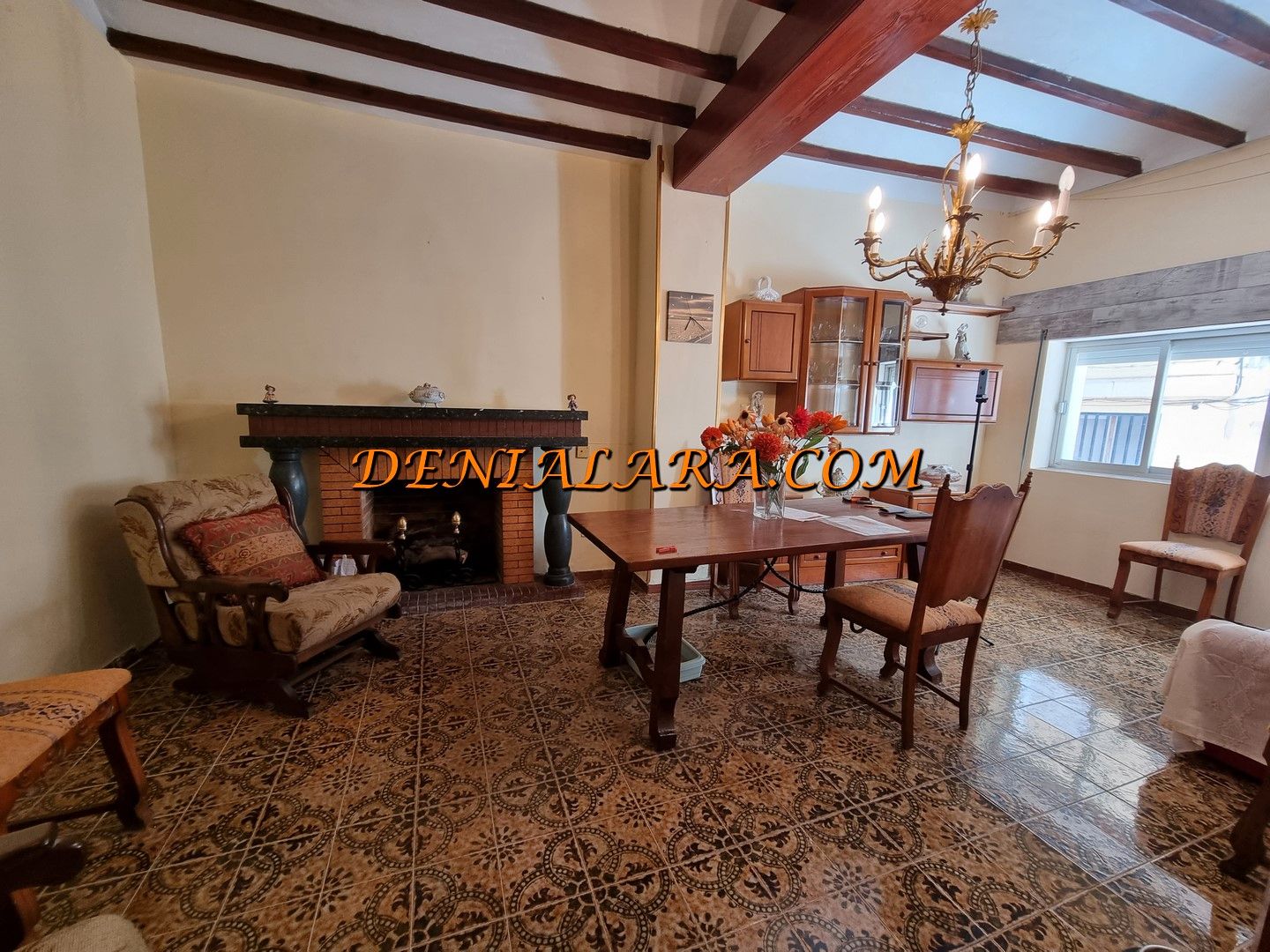 Dining room of House or chalet for sale in Benidoleig  with Terrace, Storage room and Furnished