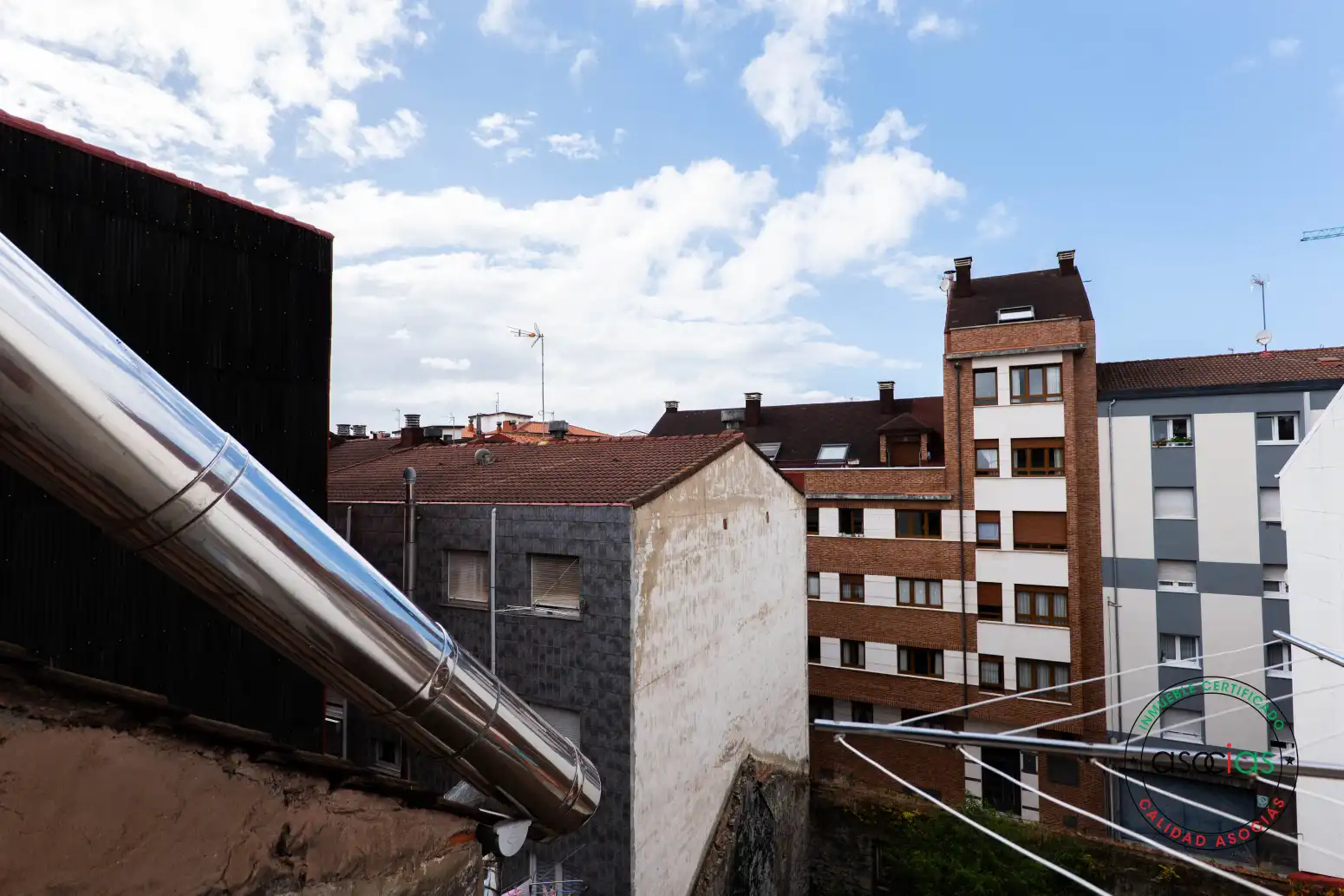 Vista exterior de Piso en venta en Gijón 