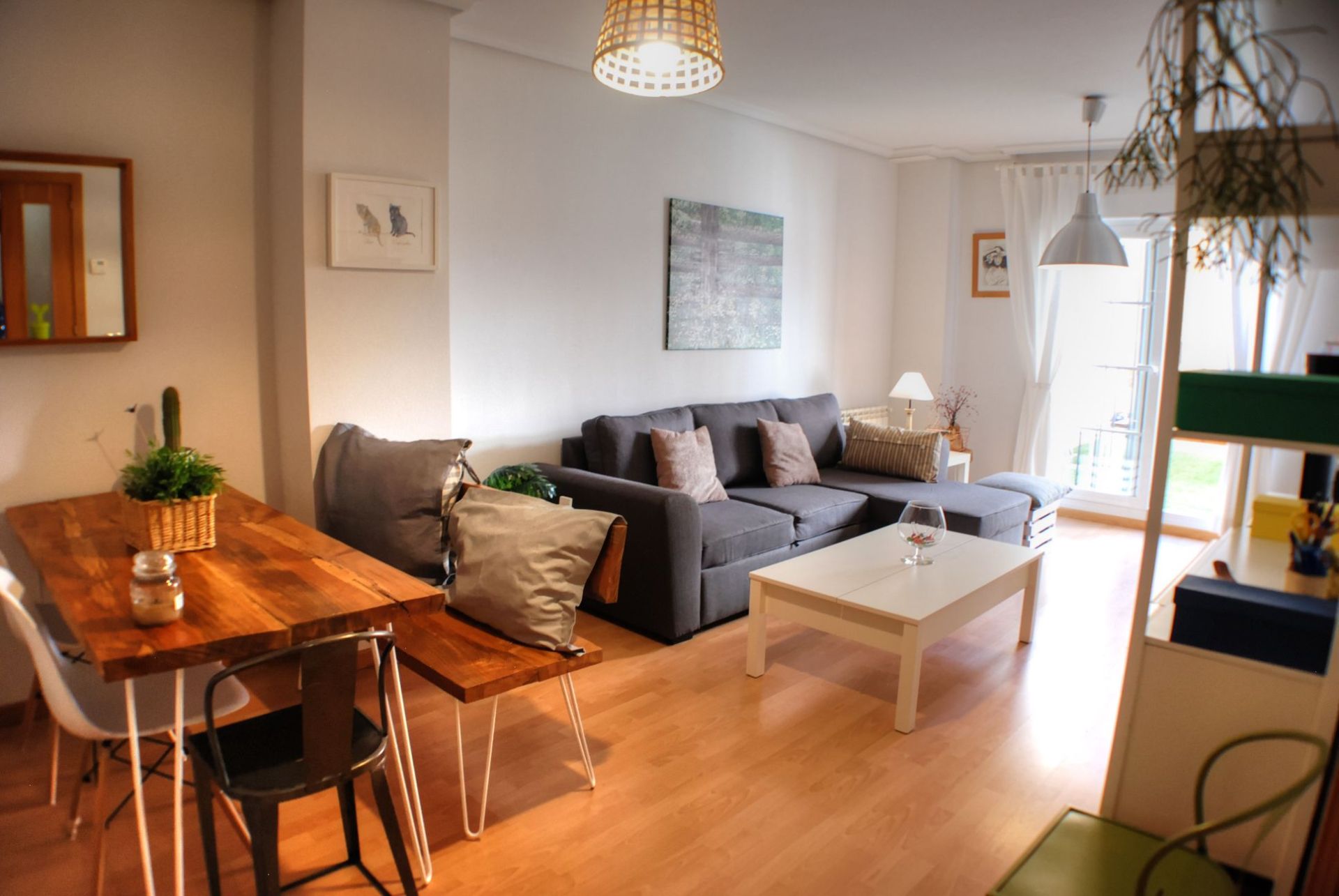 Living room of Flat to rent in Collado Villalba  with Heating, Terrace and Storage room