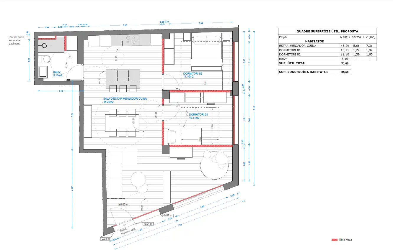 Planta baja en venta en Vilanova i la Geltrú con Aire acondicionado, Calefacción y Horno
