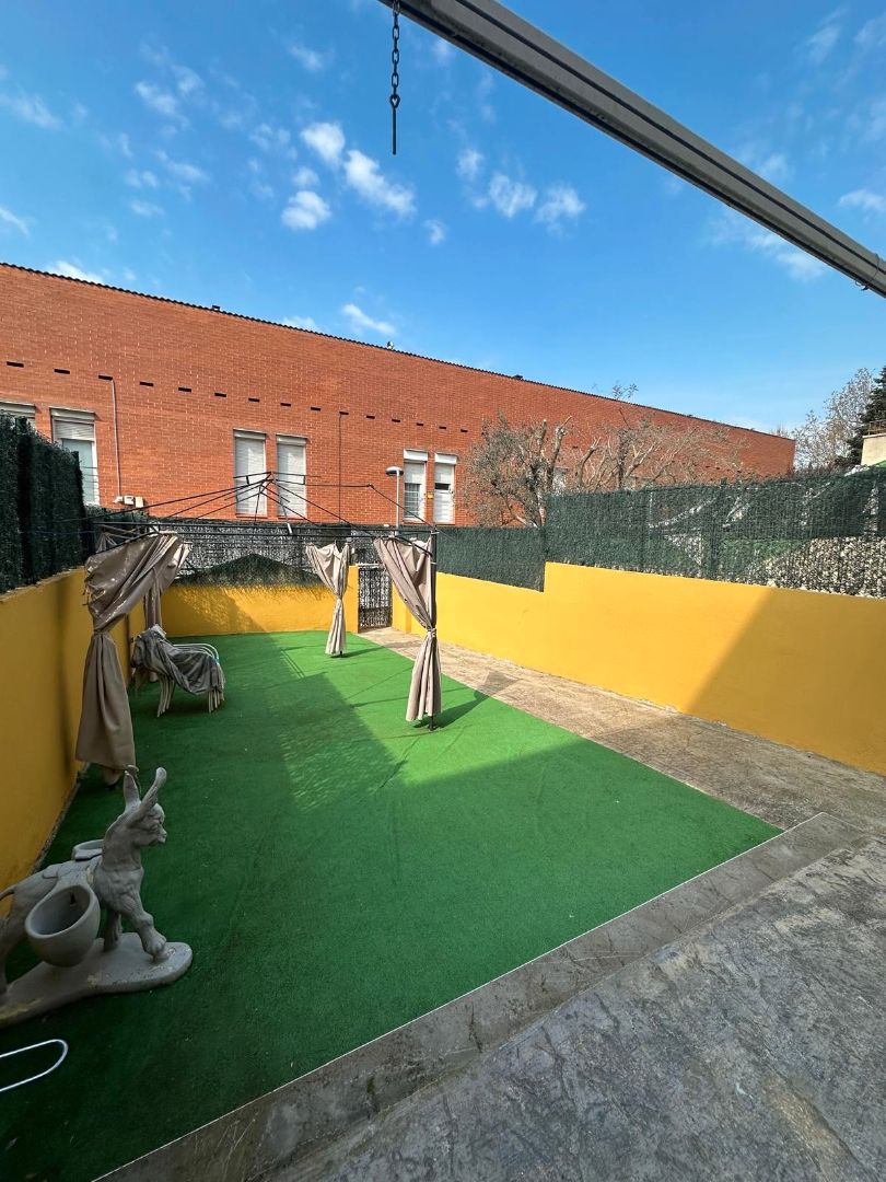 Terrasse von Einfamilien-Reihenhaus zum Verkauf in Manresa mit Klimaanlage, Heizung und Parkett