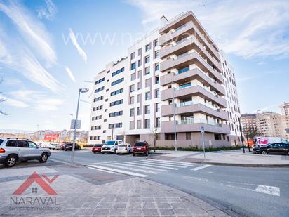 Exterior view of Flat for sale in  Pamplona / Iruña  with Heating, Terrace and Storage room