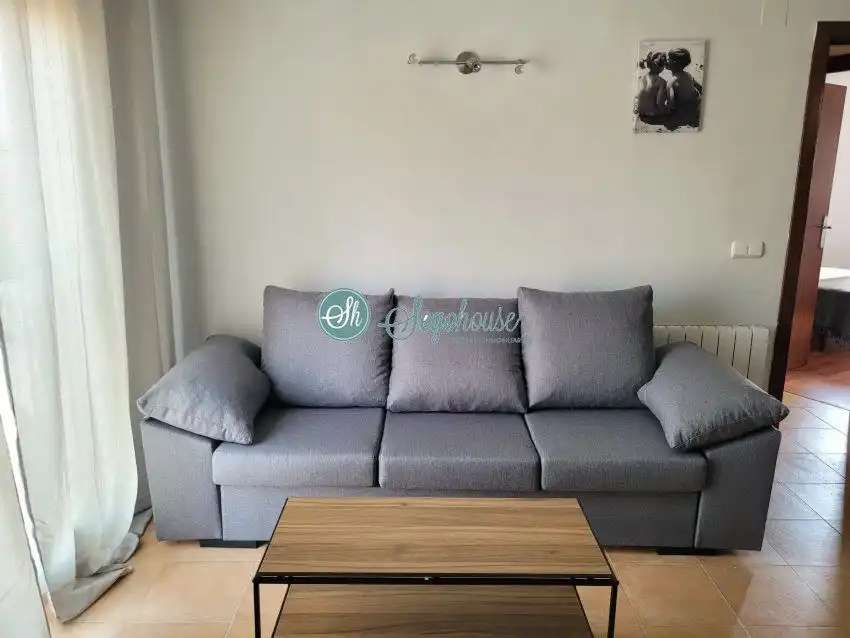 Living room of Flat for sale in Espirdo  with Heating, Storage room and Furnished