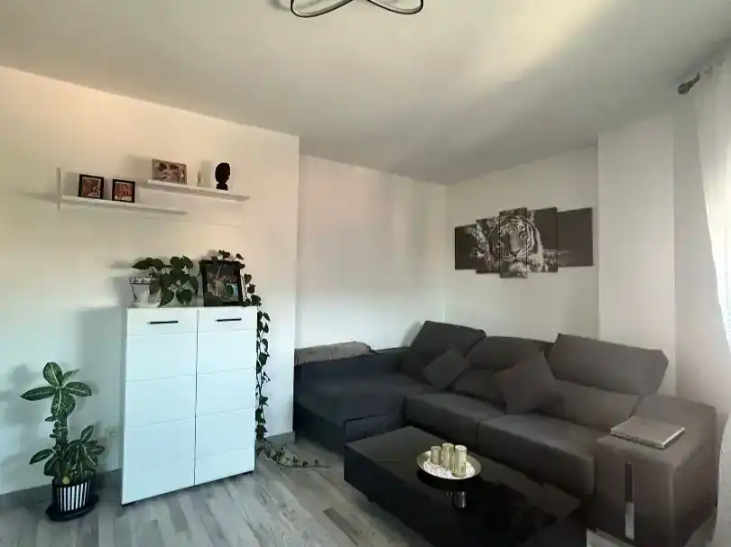 Sala d'estar de Pis en venda en Ponferrada amb Traster, Moblat i Balcó