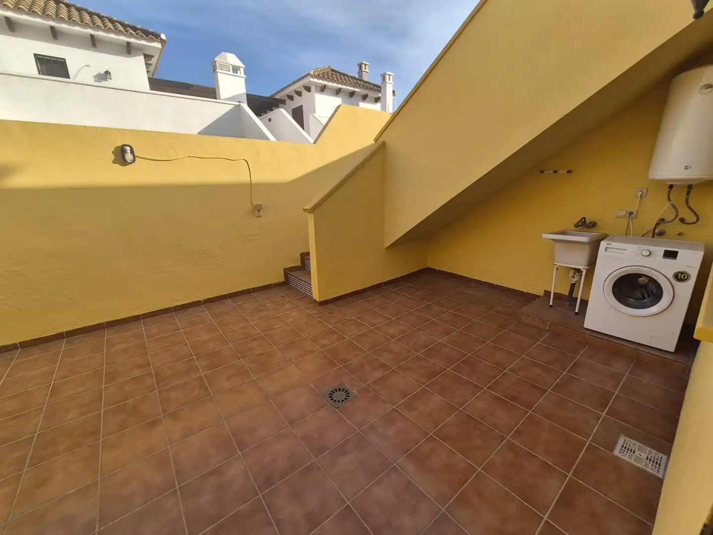 Terrassa de Casa o xalet en venda en La Unión amb Aire condicionat, Jardí privat i Terrassa