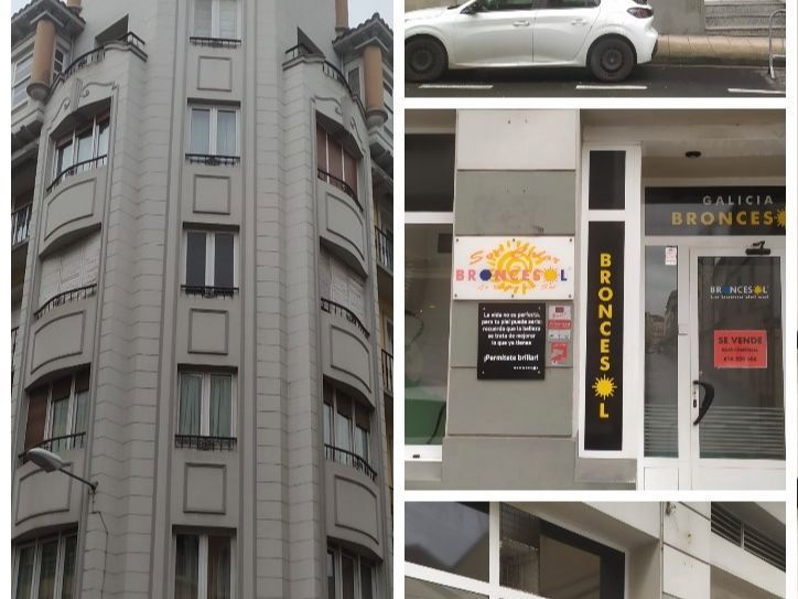 Vista exterior de Local en venda en Lugo Capital amb Aire condicionat