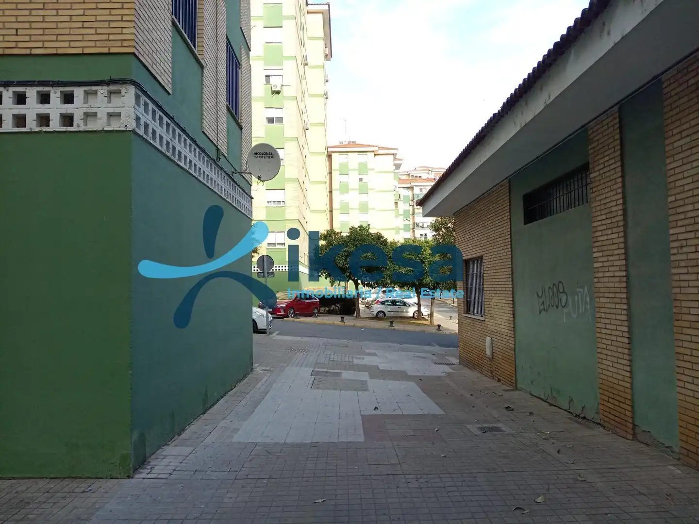 Vista exterior de Pis en venda en Huelva