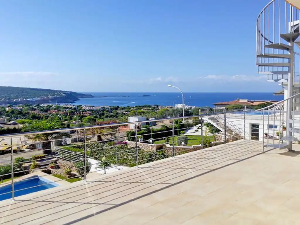 Terrassa de Casa o xalet de lloguer en Calvià amb Aire condicionat, Jardí privat i Terrassa