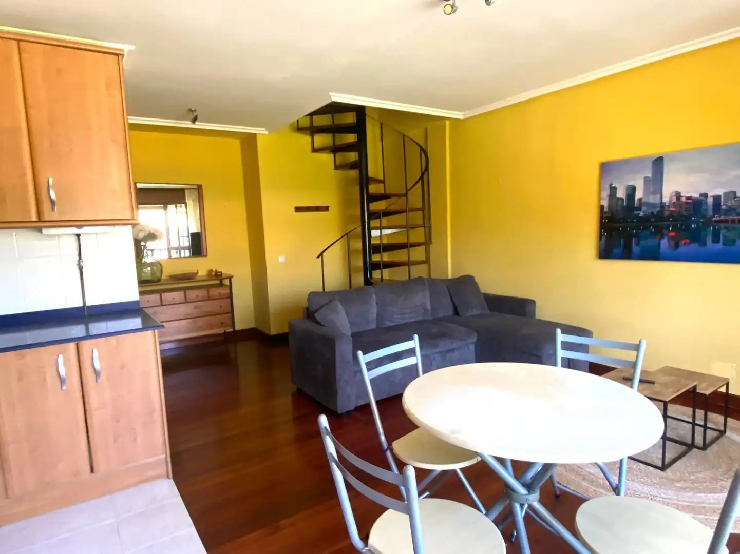 Sala de estar de Piso en venta en Cartes con Amueblado