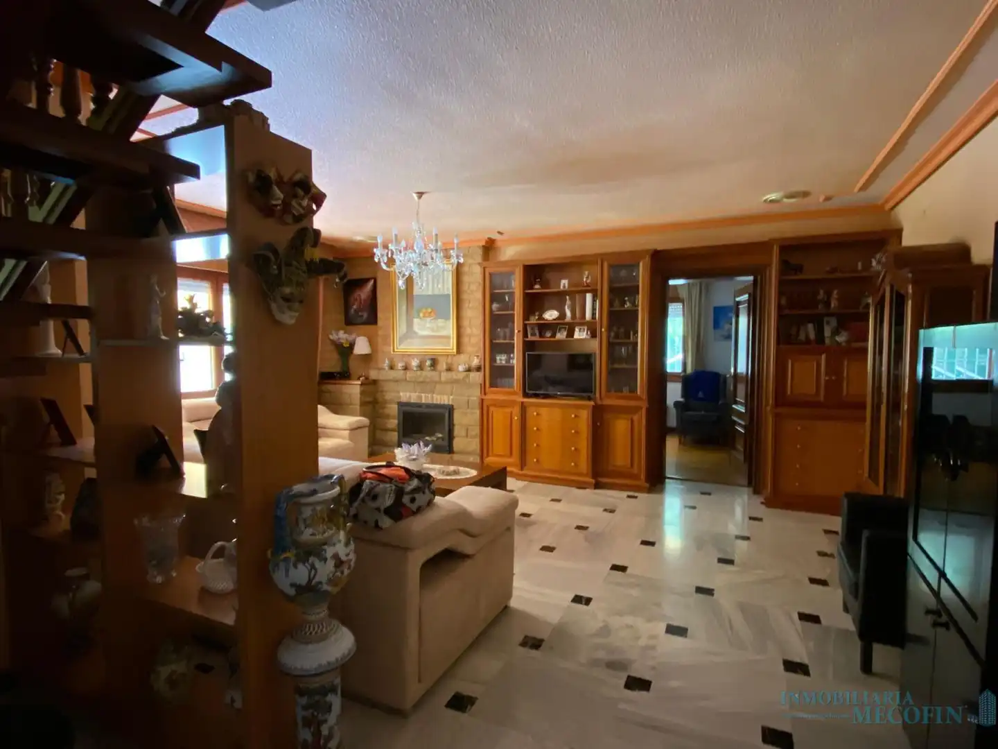 Sala de estar de Casa o chalet en venta en La Nucia con Terraza, Trastero y Piscina