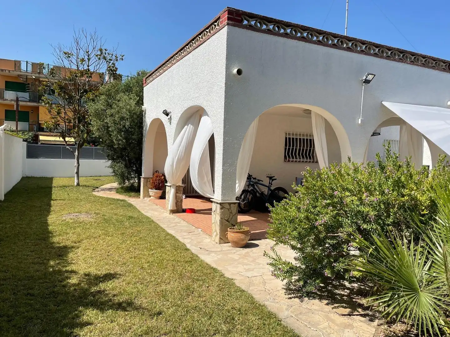 Exterior view of Houses for sale in Amposta  with Air Conditioner, Heating and Private garden