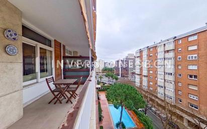 Terrace of Apartment for sale in  Barcelona Capital  with Air Conditioner, Terrace and Swimming Pool