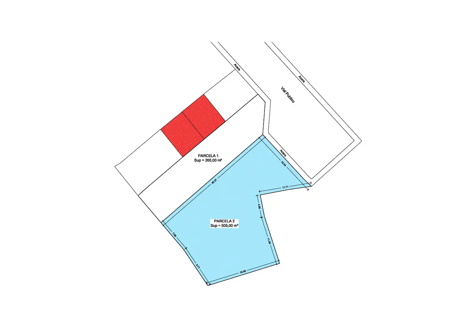 Residencial en venda en Vilagarcía de Arousa