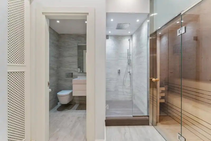 Bathroom of Detached homes for rent in Marbella  with Air Conditioner, Heating and Private garden