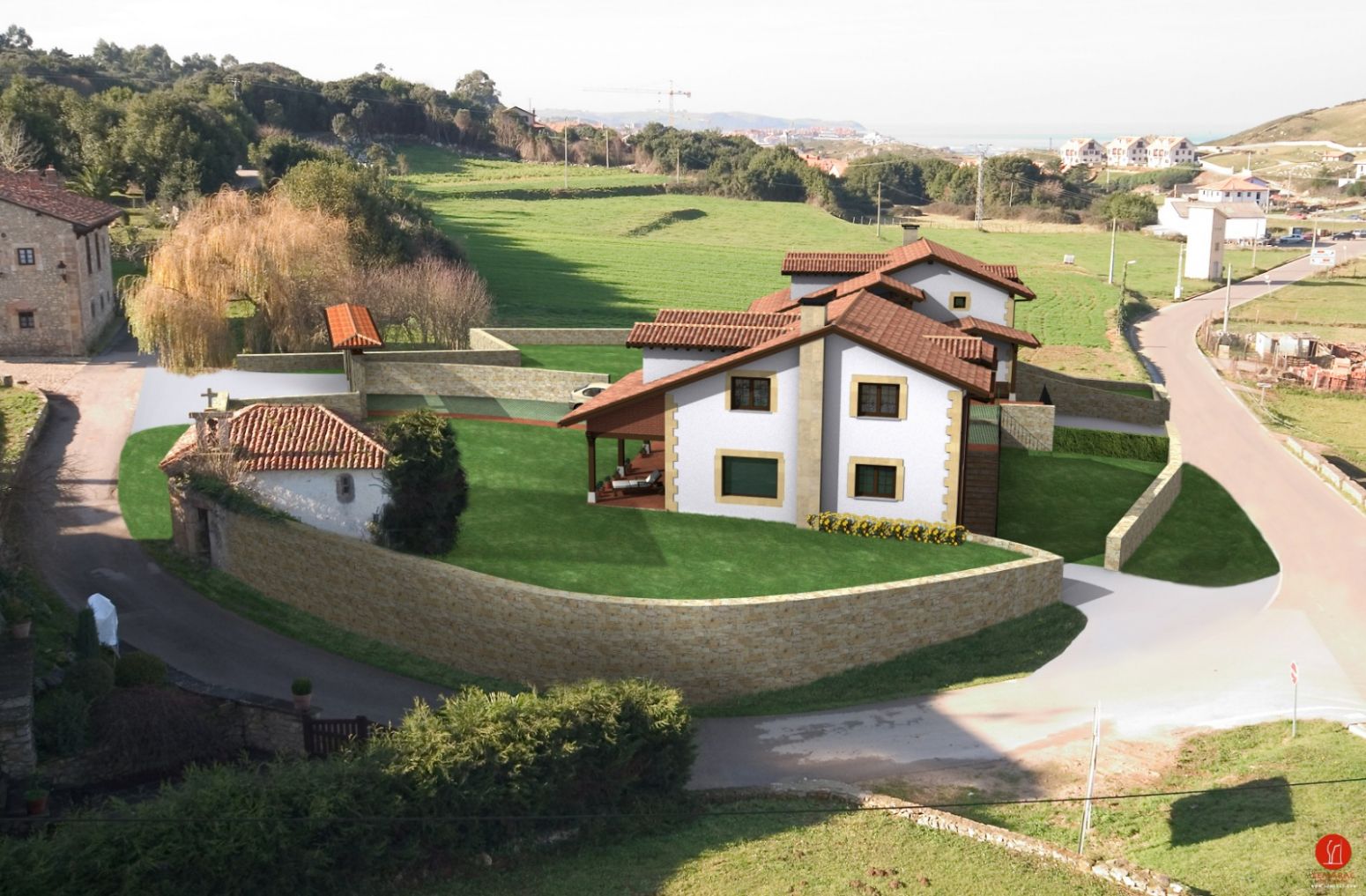 Garden of Residential for sale in Ruiloba