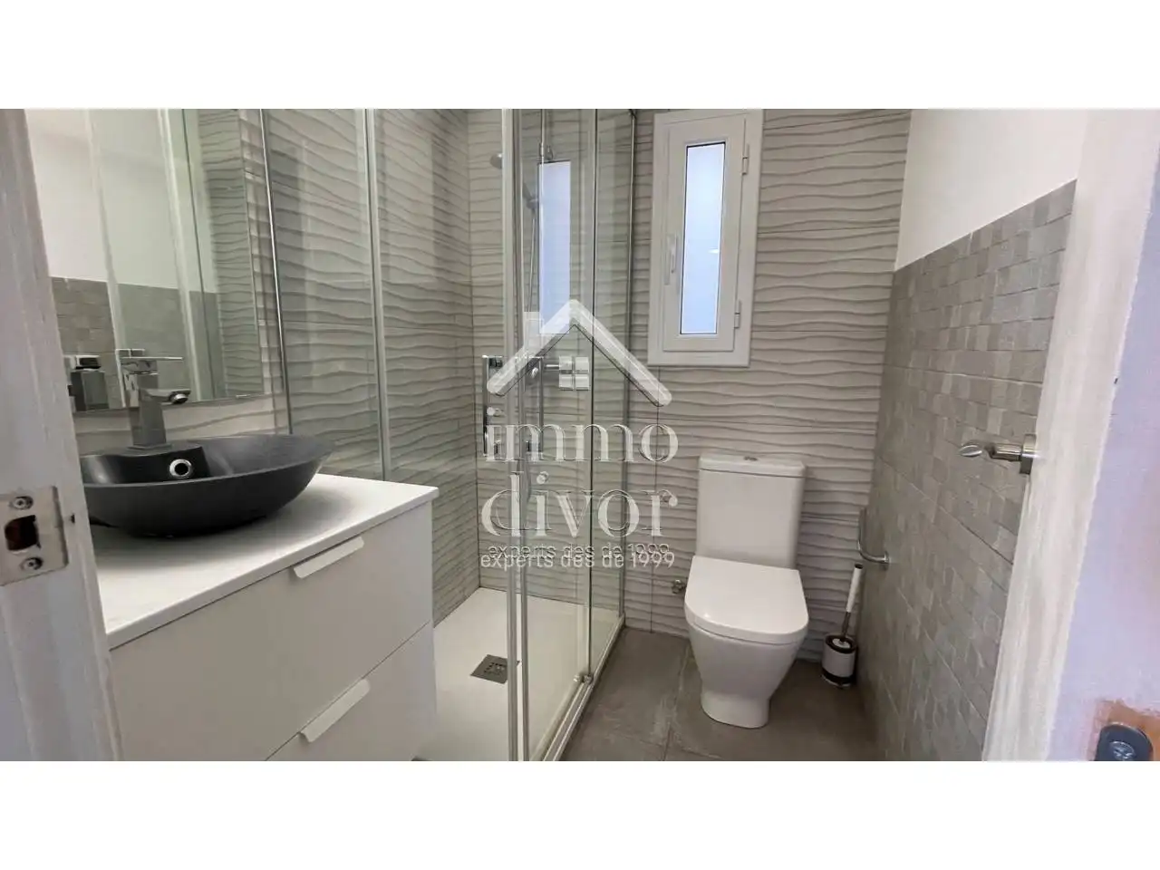 Baño de Piso en venta en Sant Andreu de Llavaneres con Parquet, Terraza y Amueblado