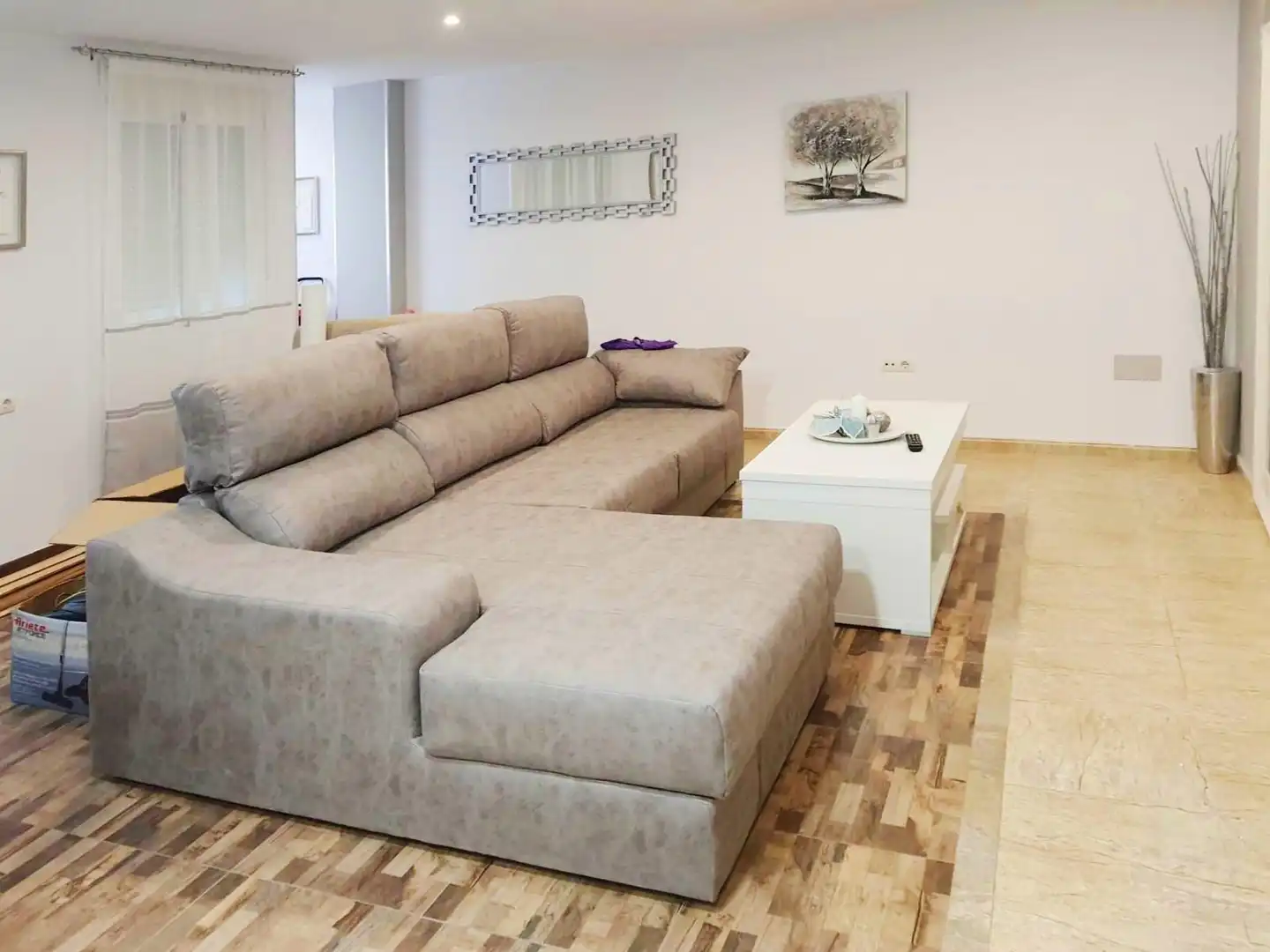 Wohnzimmer von Wohnung zum Verkauf in El Ejido mit Klimaanlage, Abstellraum und Möbliert