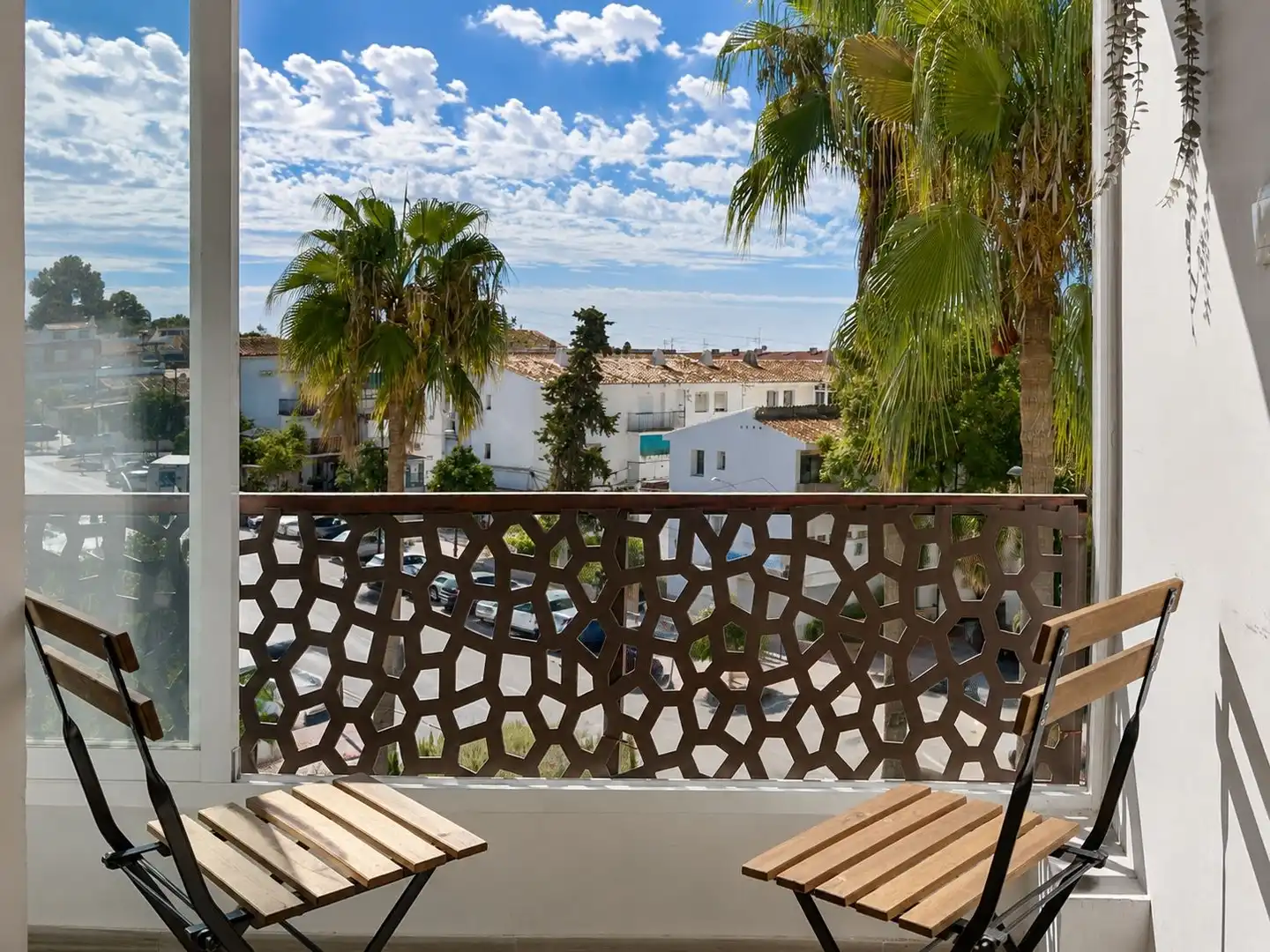 Terraza de Apartamento en venta en Marbella con Aire acondicionado, Jardín privado y Terraza