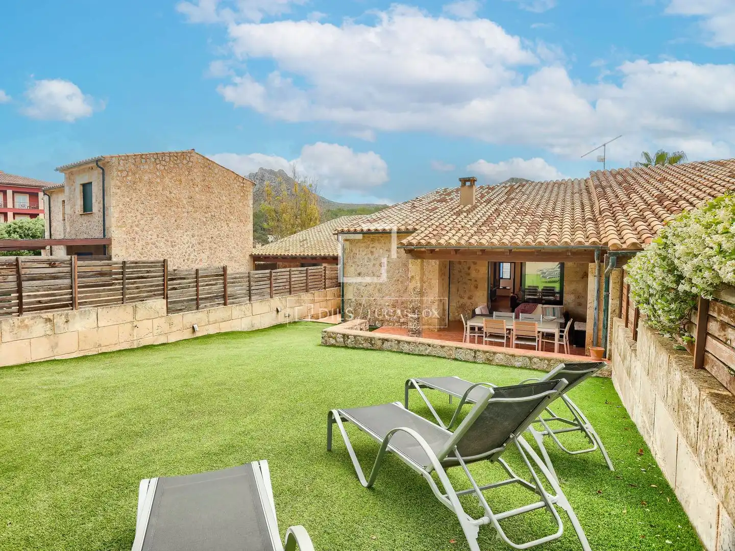 Garden of Houses for sale in Pollença  with Private garden, Terrace and Swimming Pool