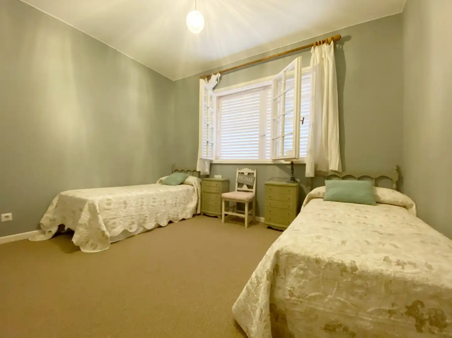 Schlafzimmer von Haus oder Chalet zur Miete in Gijón  mit Heizung, Privatgarten und Terrasse