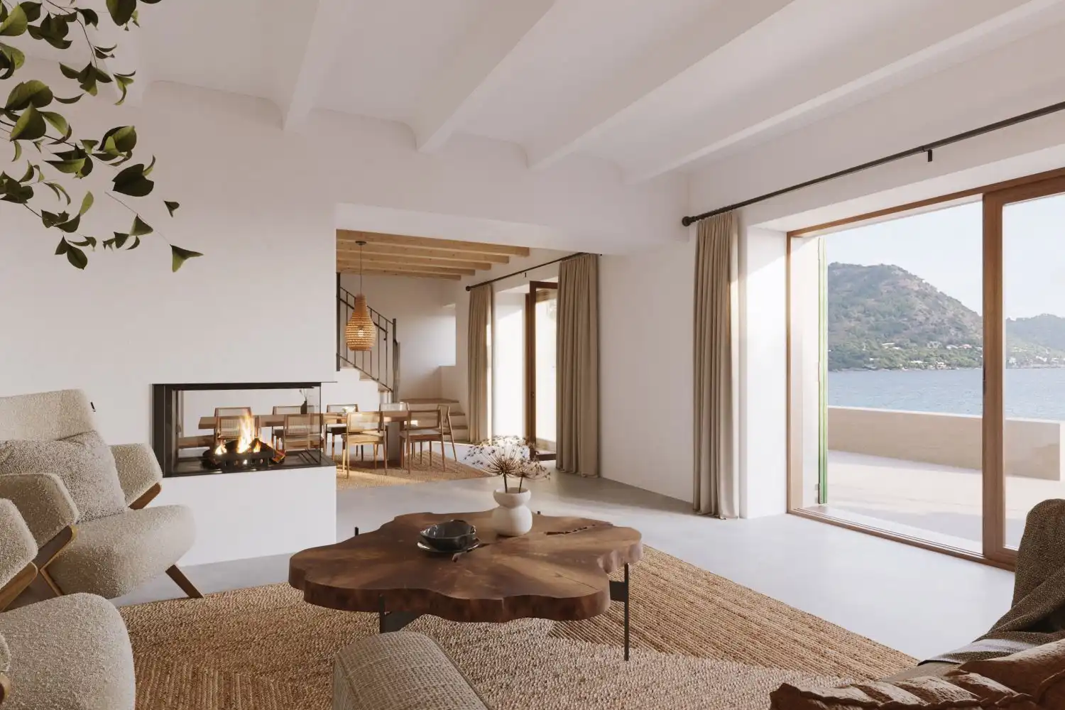 Sala d'estar de Casa o xalet en venda en Son Servera amb Aire condicionat, Calefacció i Terrassa