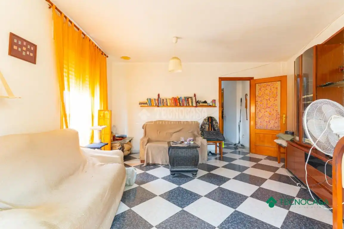 Living room of Detached homes for sale in Roquetas de Mar  with Air Conditioner and Terrace