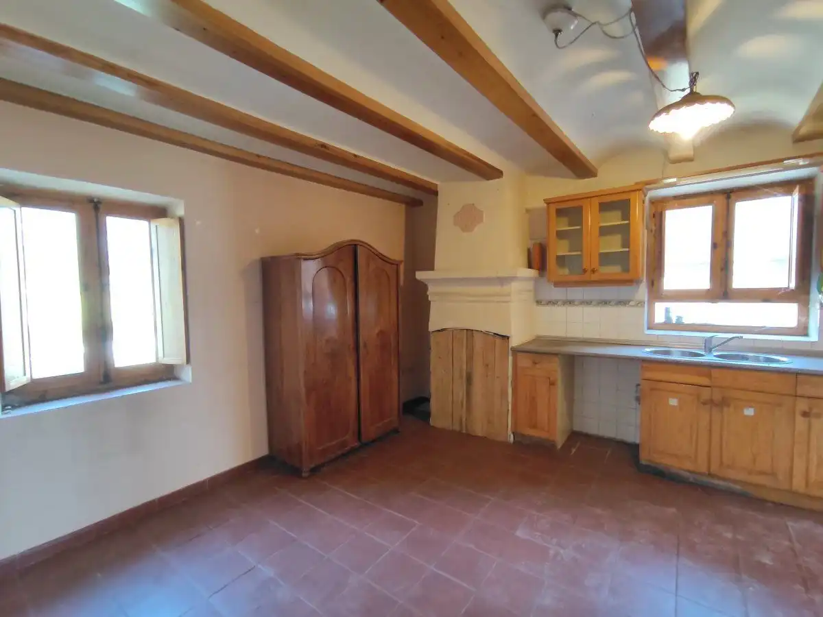 Kitchen of Country homes for sale in Aínsa-Sobrarbe  with Heating, Terrace and Storage room