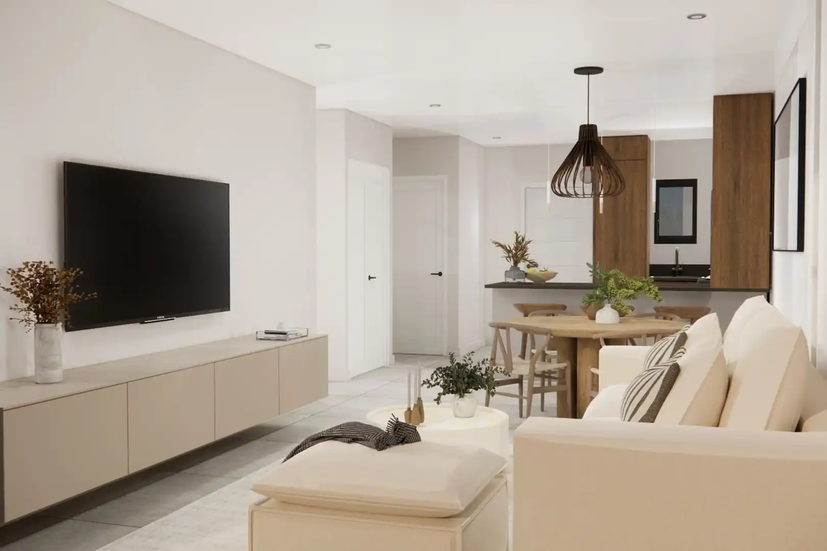 Sala de estar de Apartamento en venta en Rojales