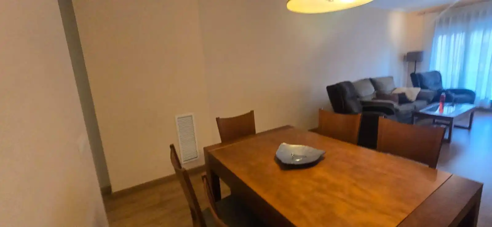 Comedor de Apartamento de alquiler en Alboraya con Aire acondicionado, Amueblado y Balcón