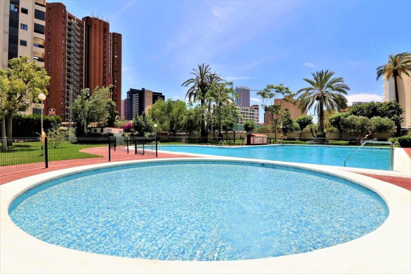 Swimming pool of Apartment for sale in Benidorm  with Private garden, Terrace and Community pool