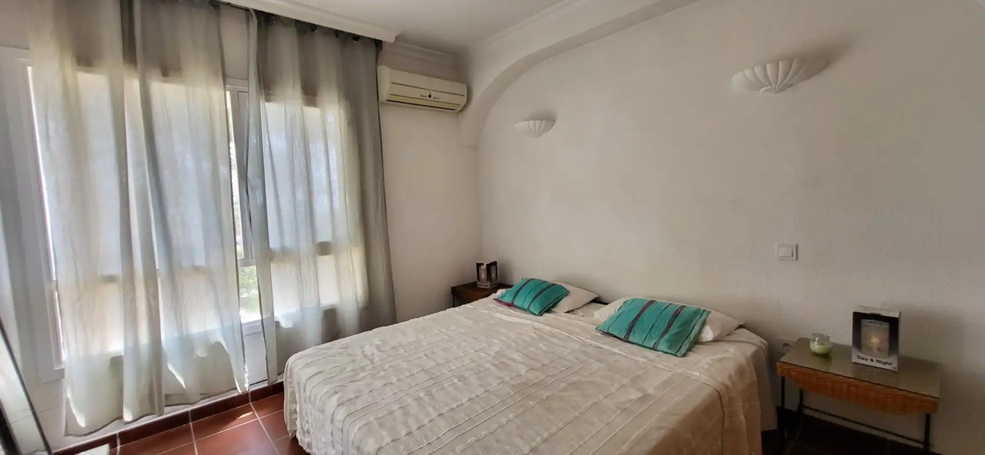 Bedroom of Flat for rent in Marbella  with Air Conditioner, Heating and Terrace