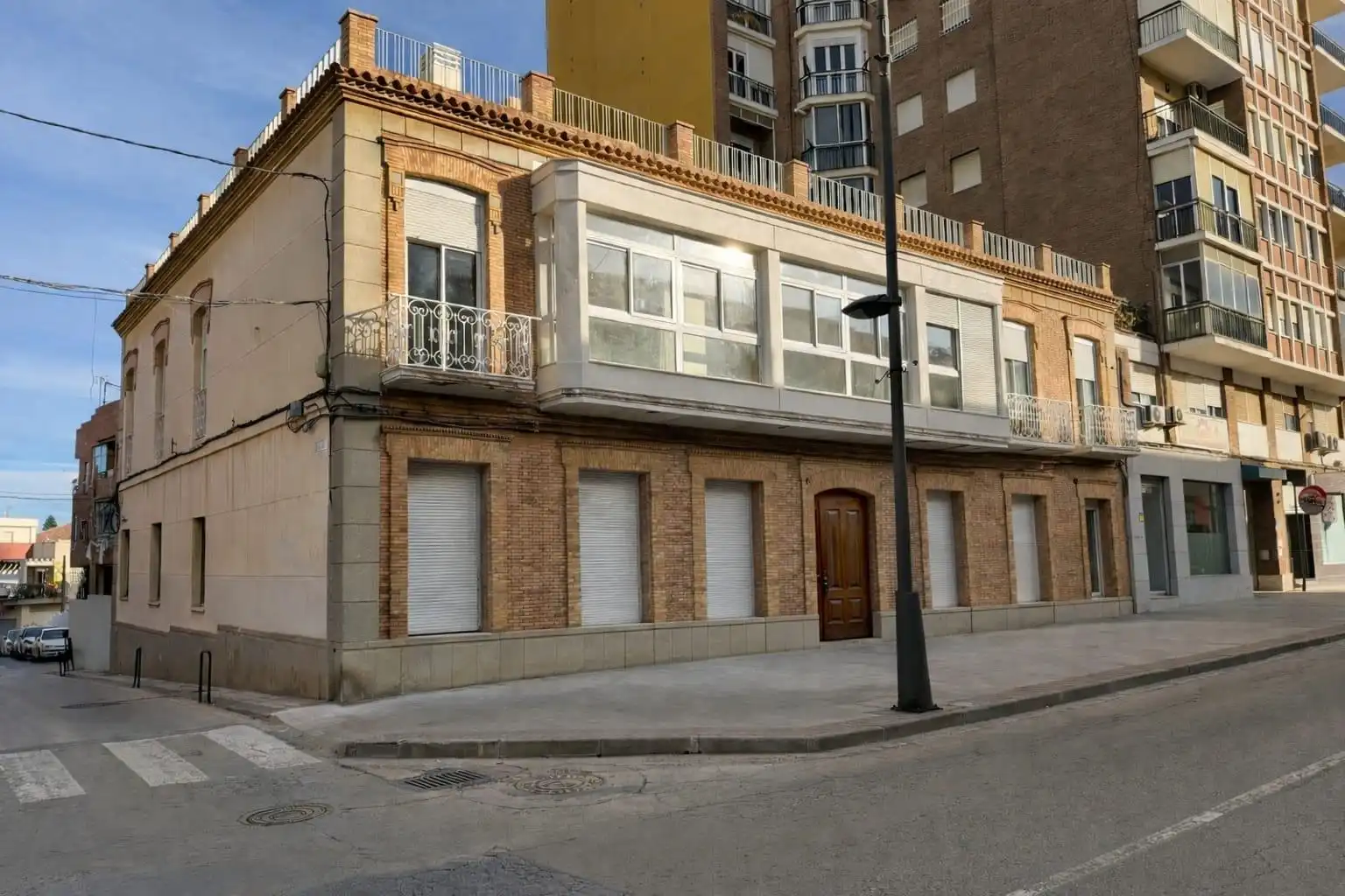Vista exterior de Planta baja en venta en La Unión con Terraza y Trastero