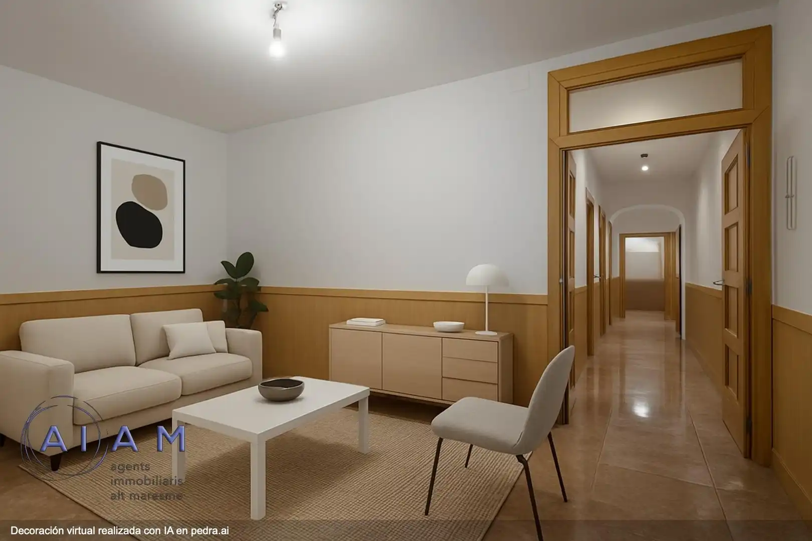 Wohnzimmer von Erdgeschoss zum Verkauf in Calella mit Heizung und Terrasse