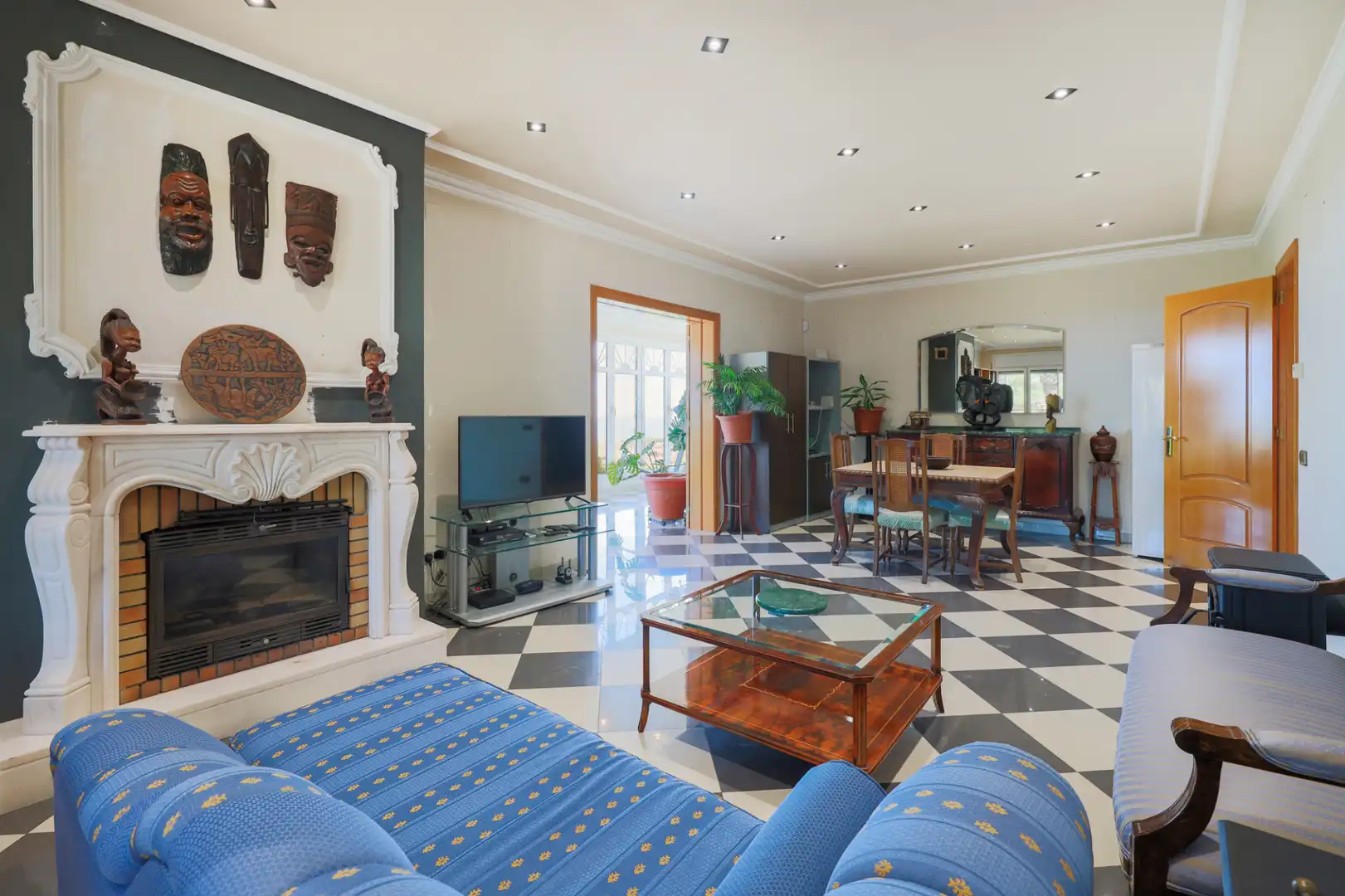 Living room of Houses for sale in El Vendrell  with Private garden, Terrace and Swimming Pool