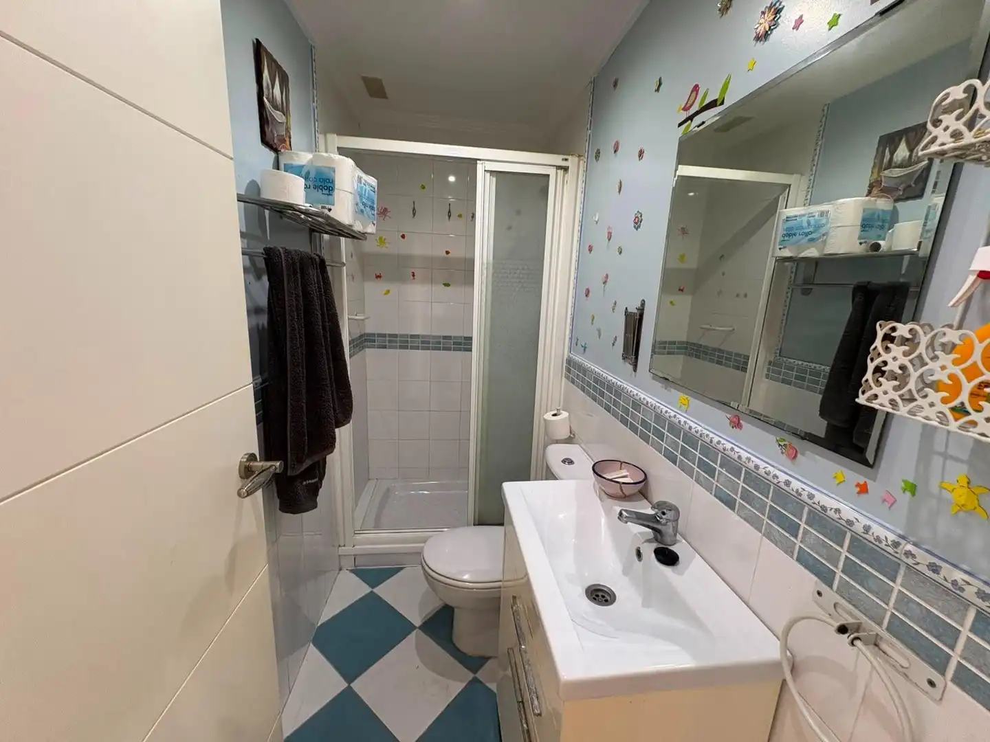 Baño de Casa adosada en venta en Bollullos de la Mitación con Aire acondicionado y Trastero