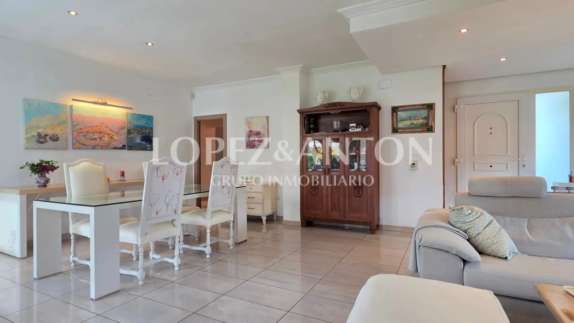 Living room of Houses for sale in L'Eliana  with Air Conditioner, Private garden and Terrace