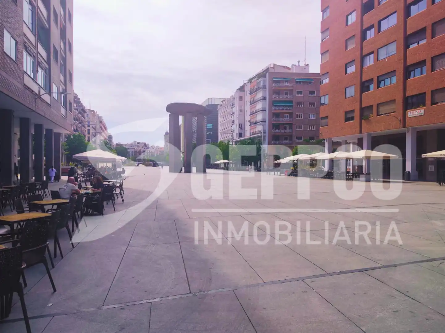 Terrasse von Wohnung zur Miete in Madrid mit Klimaanlage, Heizung und Möbliert